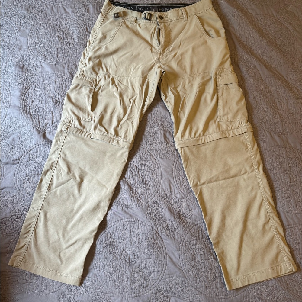 Men’s Prana zip off travel pants